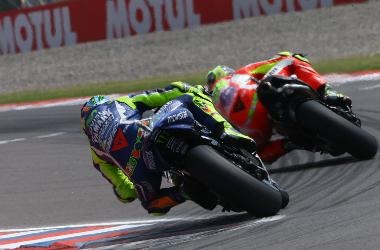 Rossi und Iannone in Argentinien