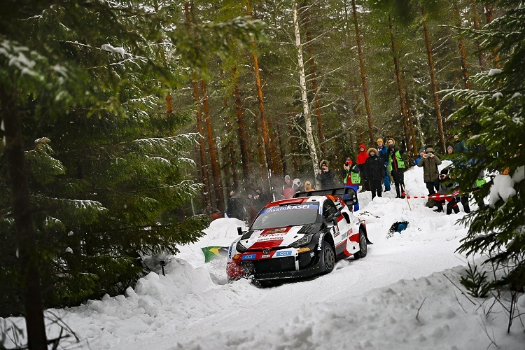 Kalle Rovanperä in Schweden