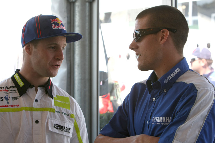 Top-Rookies: Johnny Rea (li.) und Ben Spies