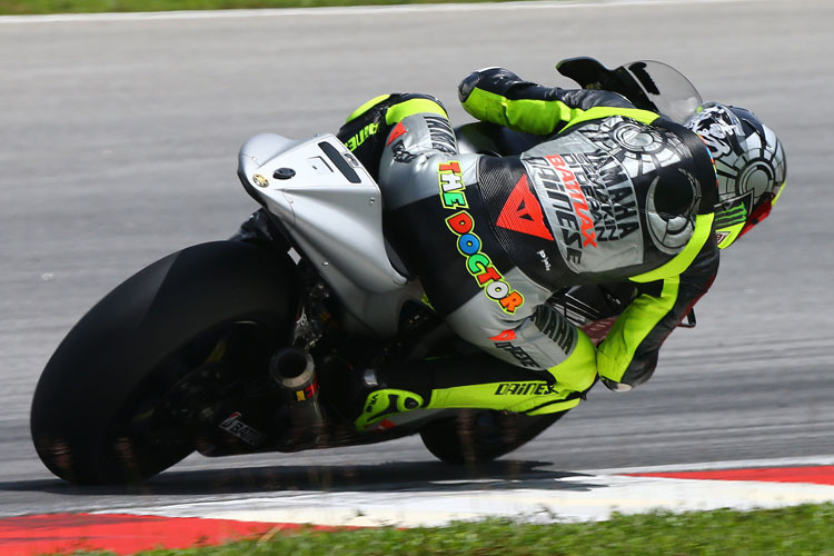 Valentino Rossi heute in Sepang