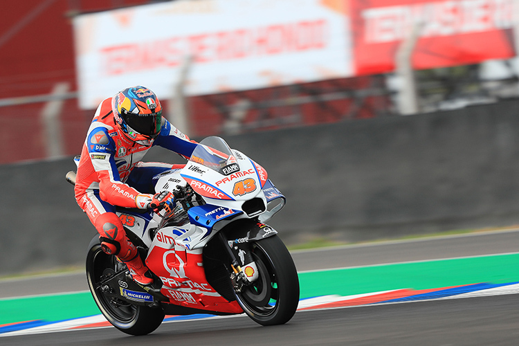 Pramac-Ducati-Pilot Jack Miller in Argentinien