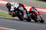 Im Rennen: Scott Redding liegt vor dem späteren Dritten Dani Pedrosa