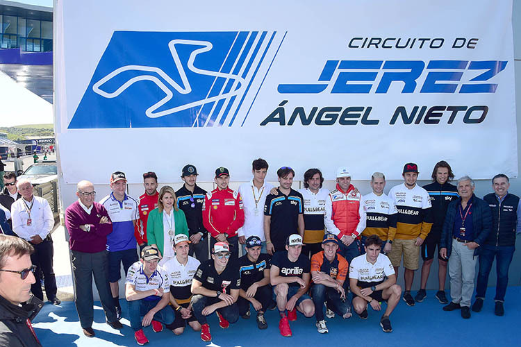 Jerez-GP 2018: Am Tag vor dem ersten Training bekam die Piste einen neuen Namen