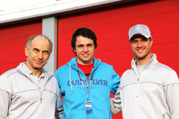 Wieder ein Team: Mücke, Steindl, Schumacher