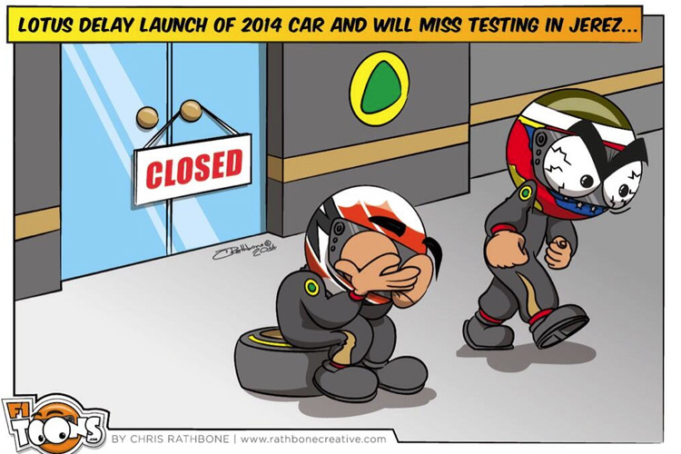 Kein Lotus-Test: Grosjean weint, Maldonado schäumt