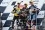 Johann Zarco siegte im Moto2-Rennen von Silverstone vor Alex Rins und Tito Rabat
