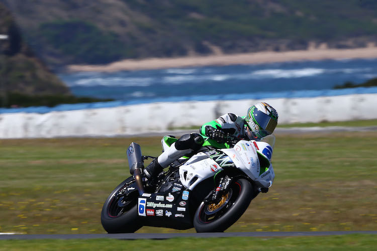 Dominic Schmitter überzeugt auf Phillip Island mit solider Leistung