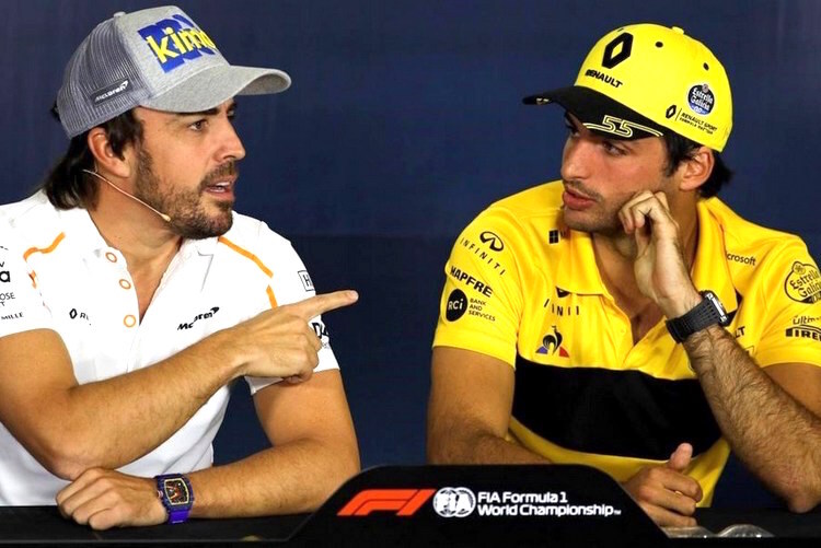 Fernando Alonso und Carlos Sainz