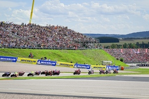 Vom 11. bis 13. Juli gastiert die MotoGP auf dem Sachsenring)
