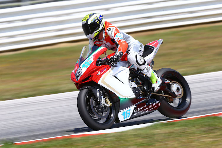 Jules Cluzel auf dem Weg zur Poleposition in Misano