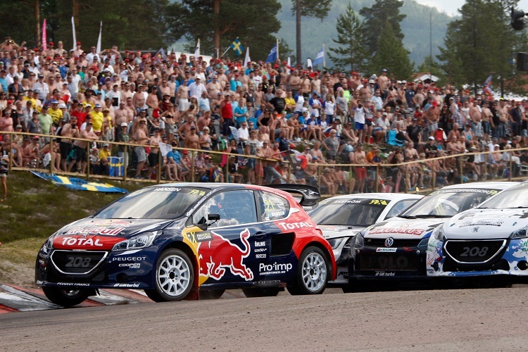 Timmy Hansen beim Heimspiel