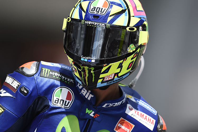 Valentino Rossi: Am Kragen steht WLF