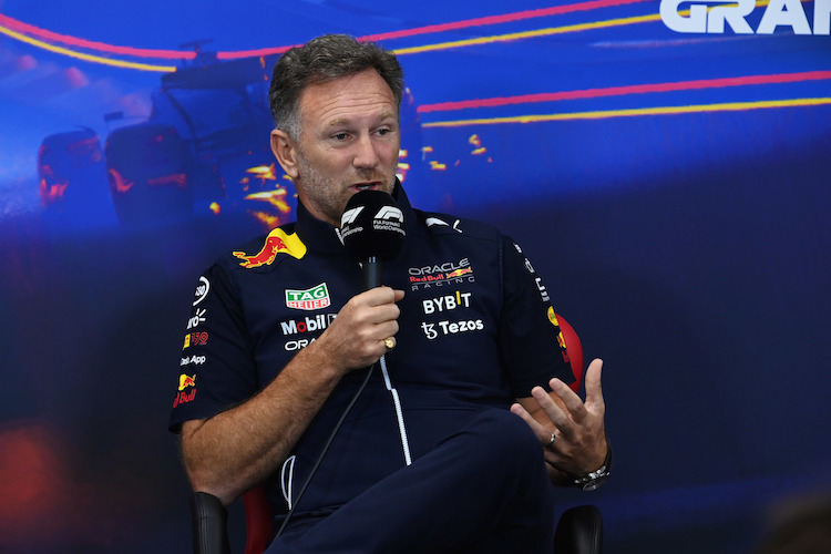 Red Bull Racing-Teamchef Christian Horner