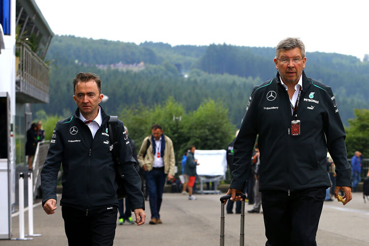 Ross Brawn und Paddy Lowe waren noch nie Freunde