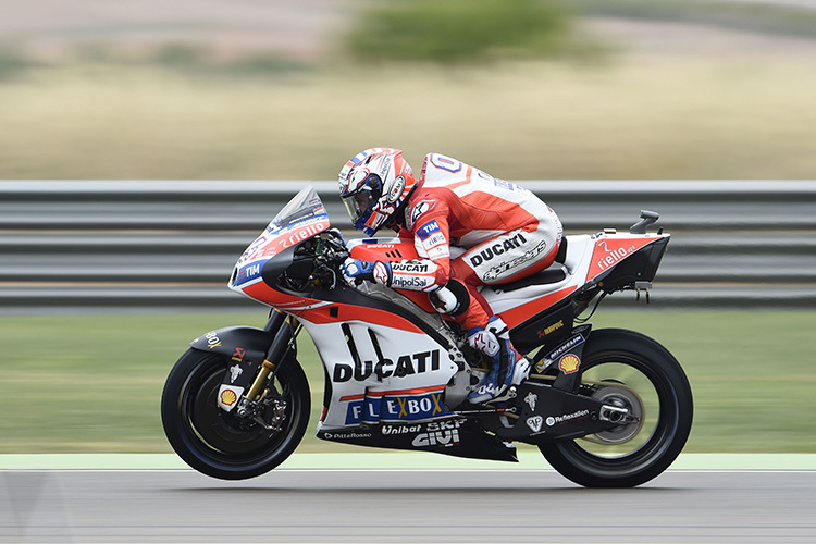 Andrea Dovizioso im MotorLand Aragón