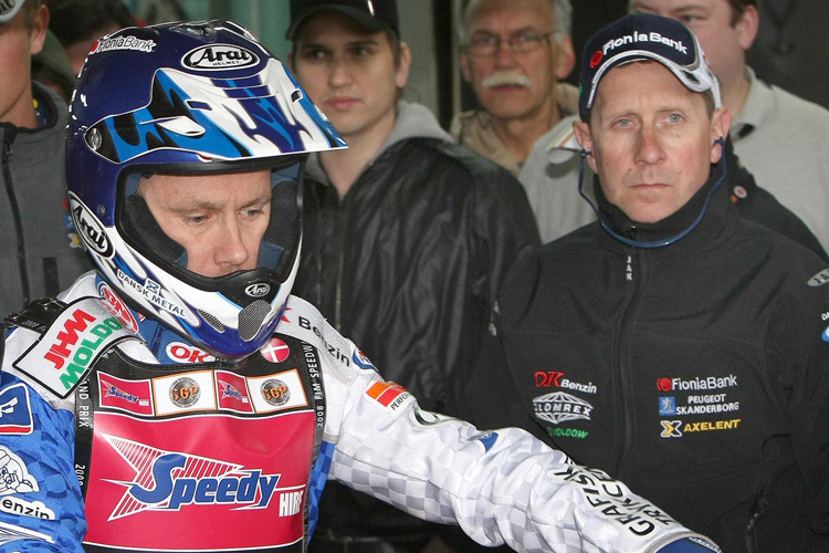 Nicki Pedersen und John Jörgensen