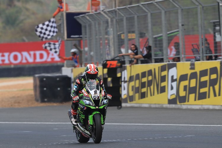 Jonathan Rea holte seinen sechsten Sieg im siebten Rennen