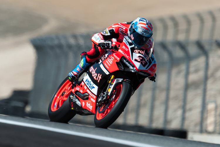 Marco Melandri liebt Laguna Seca