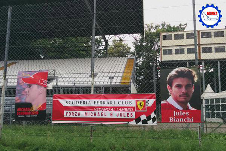 Der Ferrari Club ist in Gedanken bei Michael Schumacher und Jules Bianchi