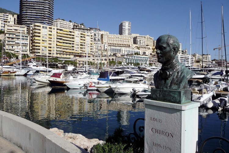 Diese Büste erinnert an Monaco-Legende Louis Chiron