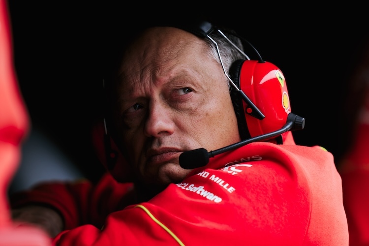 Ferrari-Teamchef Fred Vasseur: «Ich denke, das Potenzial für ein besseres Ergebnis ist vorhanden»