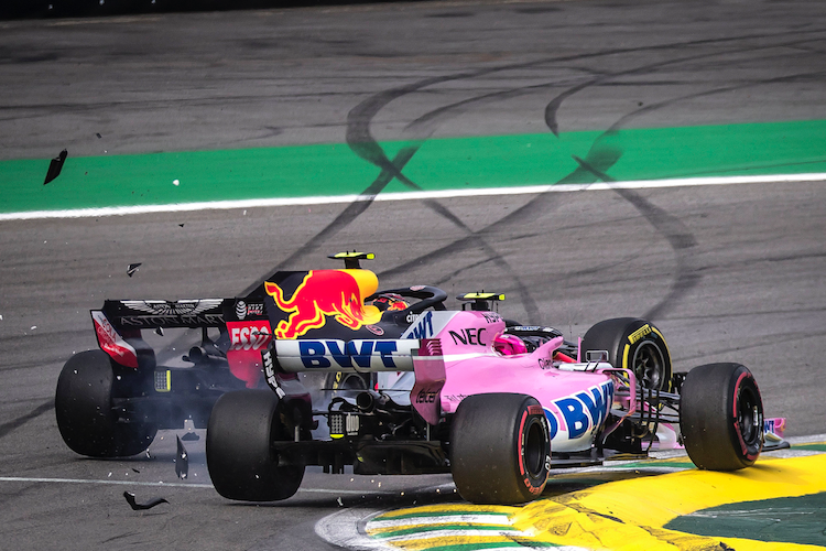 Max Verstappen gegen Esteban Ocon