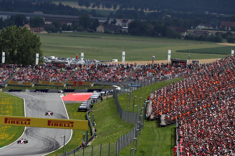 Echte Formel-1-Atmosphäre: Am Red Bull Ring kommen die Fans auf ihre Kosten