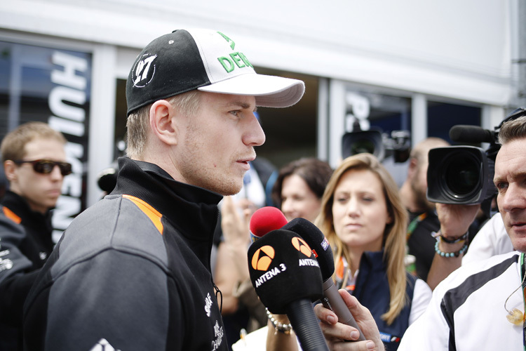 Nico Hülkenberg spricht deutsch und deutlich