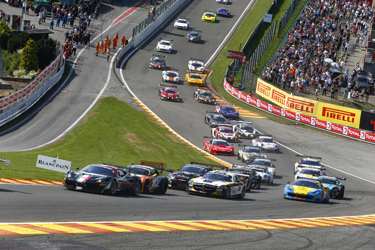 61 Teams starten am Wochenende bei den 24h von Spa