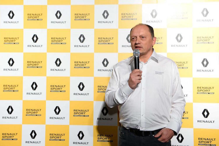 Renault-Teamchef Frédéric Vasseur