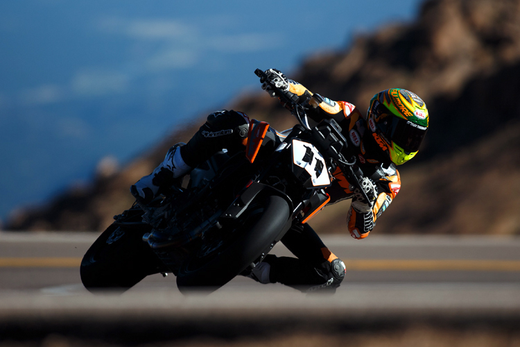 Chris Fillmore und seine KTM 790 DUKE