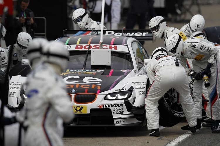 Pitstop in der DTM