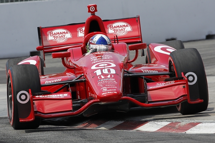 Dario Franchitti war erneut Schnellster im Qualifying