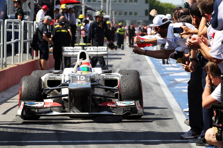 Sergio Pérez: Rang 3 in Montreal 2012