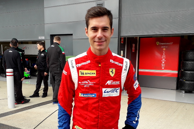 Miguel Molina ist Werksfahrer bei Ferrari