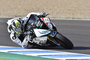 Die Hitze in Jerez killte Julian Puffes Vorderreifen