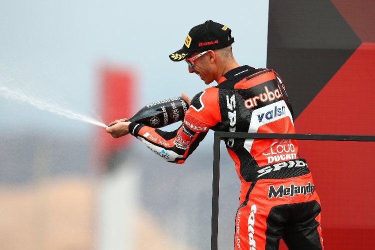 Marco Melandri ist immer ein potentieller Top-3-Kandidat