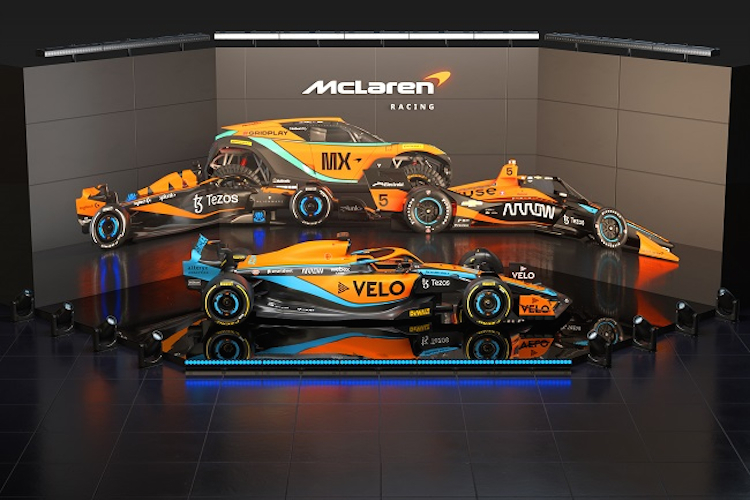 Der neue McLaren MCL36 wurde zusammen mit den Fahrzeugen für die IndyCar- und Extreme E-Saison vorgestellt