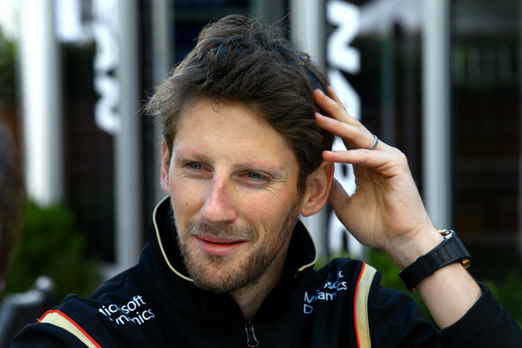 Lotus-Pilot Romain Grosjean ist überzeugt: « Wenn wir in Melbourne im Rennen geblieben wären, hätten wir ein starkes Ergebnis einfahren können»