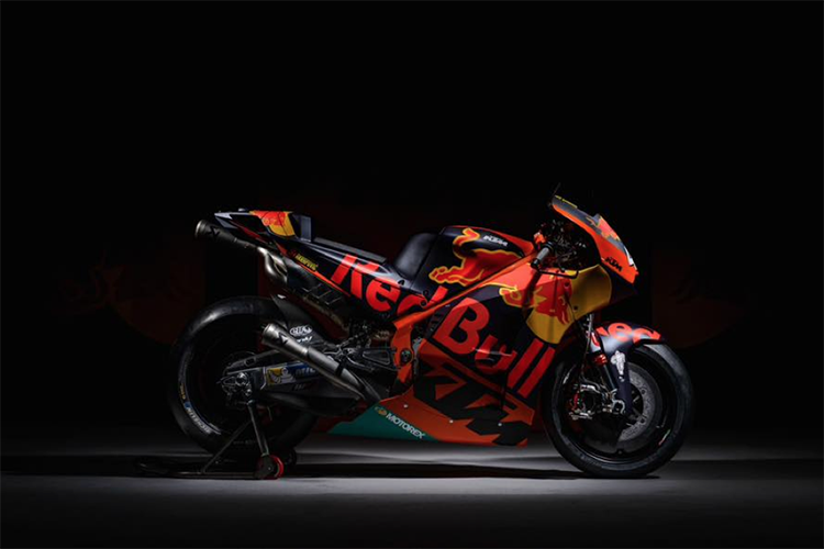 So sieht die KTM RC16 im Design von Red Bull für die MotoGP-Saison 2017 aus