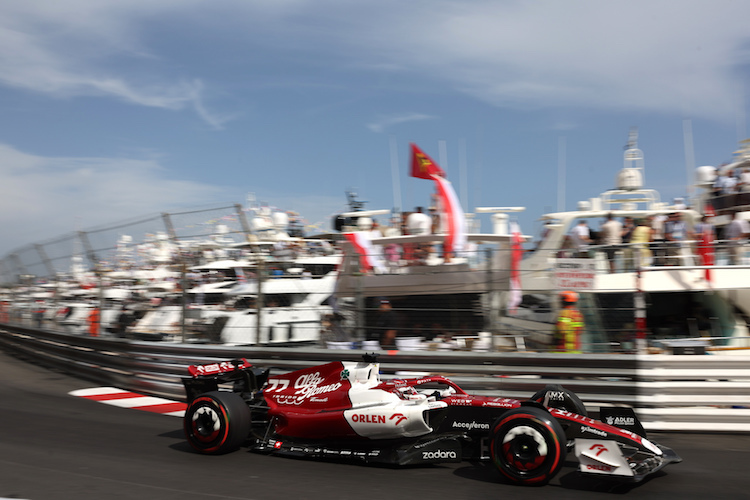 Valtteri Bottas in Monaco