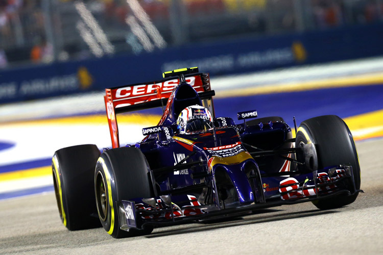 Toro Rosso-Rookie Daniil Kvyat: «Das dritte Stechen war etwas knifflig, das Auto war sehr schwierig zu fahren»