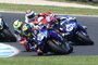 Federico Caricasulo führte das Rennen der Supersport-WM zeitweise an