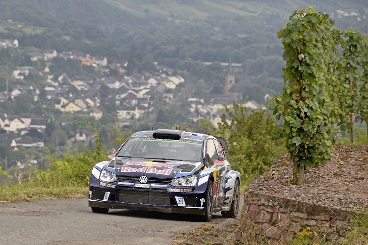 Jari-Matti Latvala im Shakedown vorne