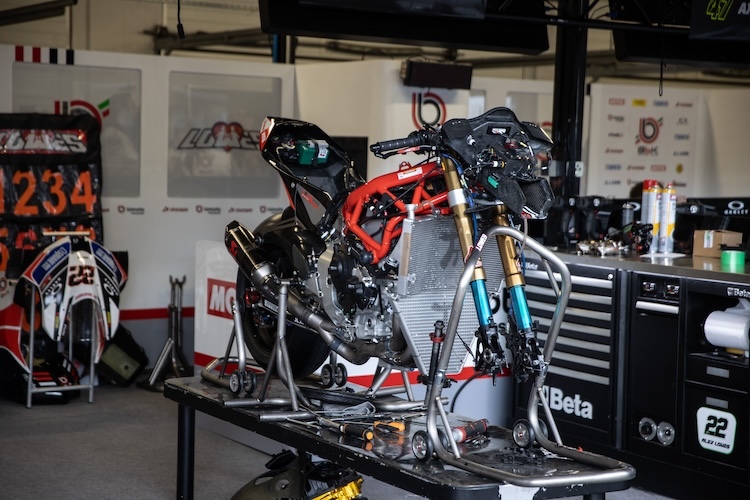 Die Bimota KB998 Rimini ist eine Neuentwicklung