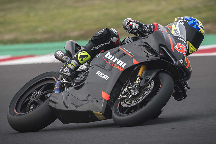 Tito Rabat auf der Barni-Ducati