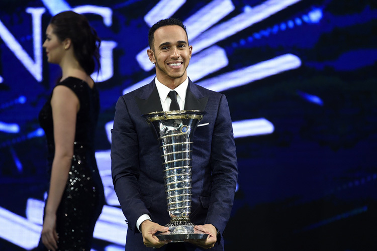 Bald noch eine Trophäe? Darf Formel-1-Champion Lewis Hamilton bald seinen zweiten Laureus entgegennehmen? 