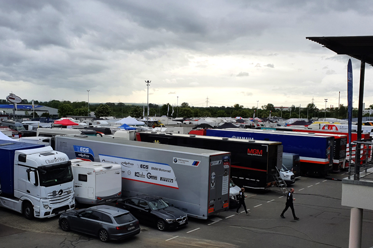 Dicke Wolken über Oschersleben