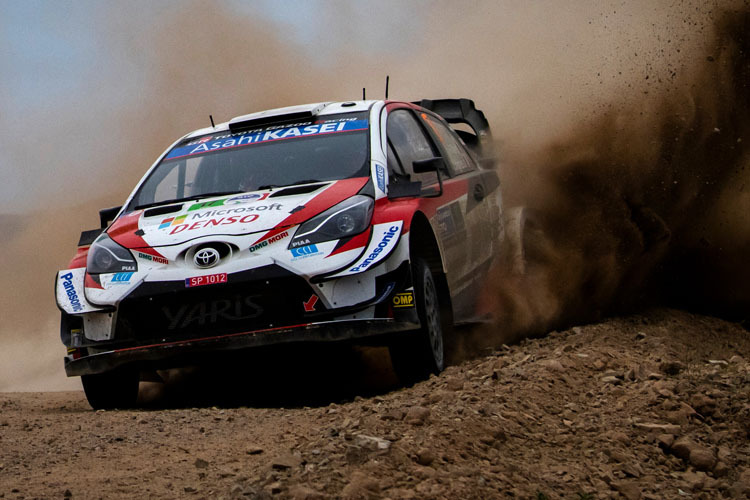 Könnte eine Weile dauern, bis Tabellenführer Sébastien Ogier das nächste Mal Staub aufwirbelt