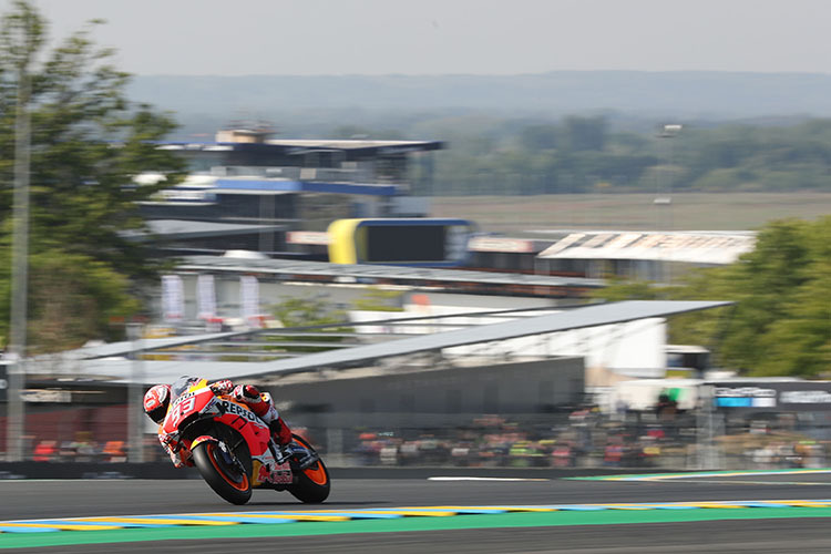 Marc Márquez am Freitag in Le Mans